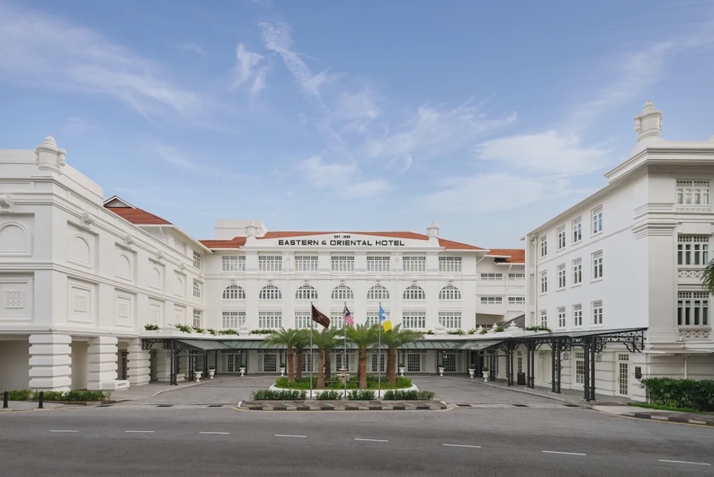 Eastern and Oriental Hotel George Town Penang colonial luxury seafront