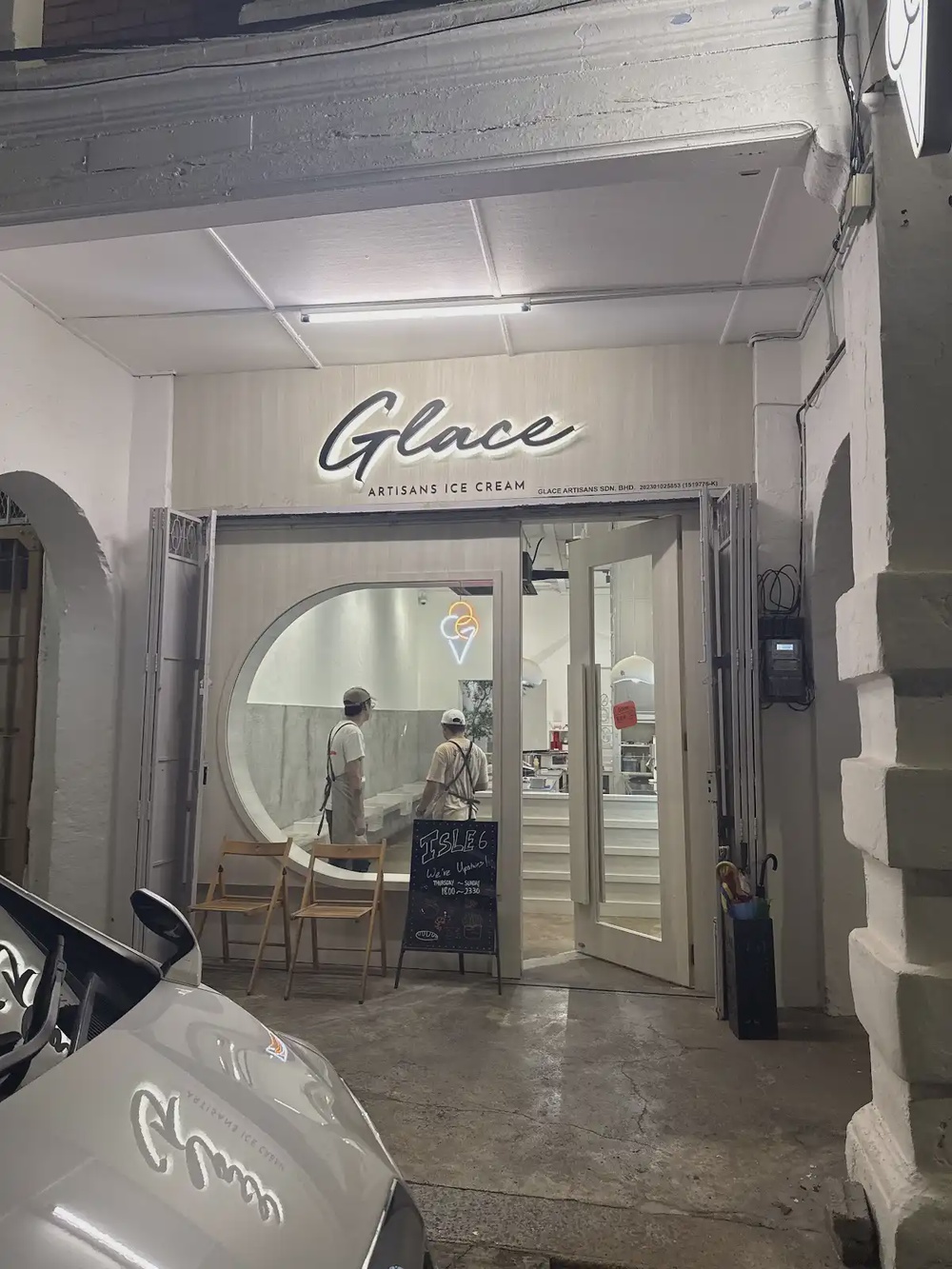 Glace Artisans Beach Street George Town Penang artisan gelato dessert