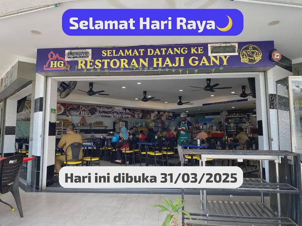 Restoran Haji Gany Nasi Kandar Ipoh Jalan Yang Kalsom point and eat