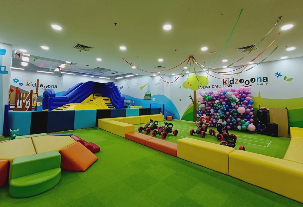 Kidzooona indoor playground Bandar Dato Onn AEON Johor Bahru toddlers