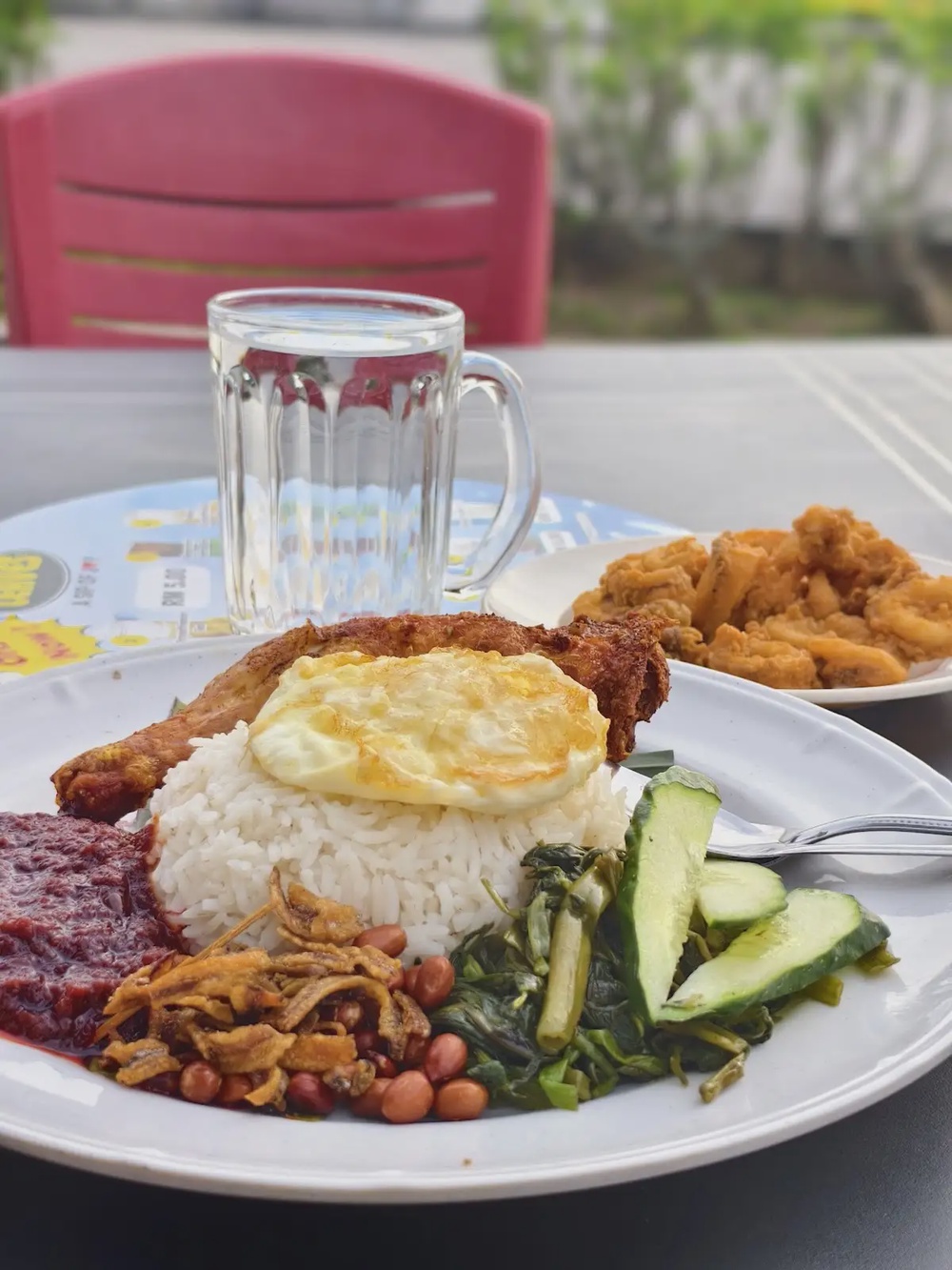 Nasi Lemak Malam Hari Masjid Tanah Melaka night stall arked MARA