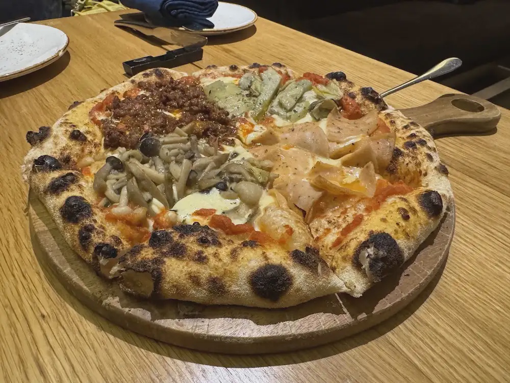 Tosca Italian Trattoria wood fired pizza DoubleTree Hilton Johor Bahru