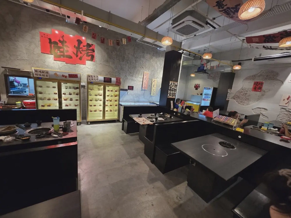 Wakau Grill and Steamboat Buffet Bayan Lepas Penang charcoal grill hotpot