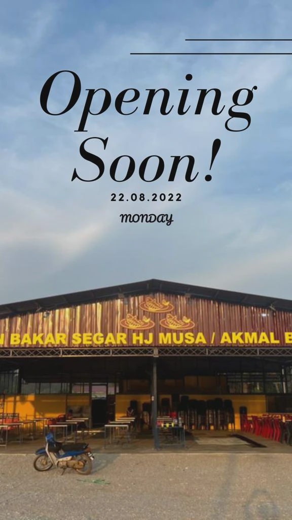Ikan Bakar Segar Hj Musa Akmal Bahari Duyong Melaka fresh grilled fish