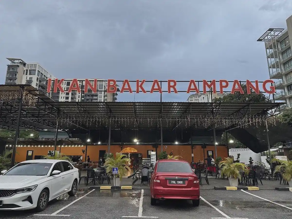 Ikan Bakar Ampang Jalan Ampang Kuala Lumpur night grilled fish
