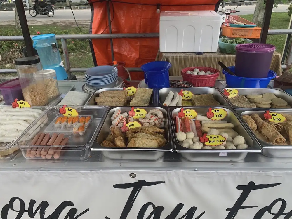 Yong Tau Foo Klebang Putra evening stall Ipoh