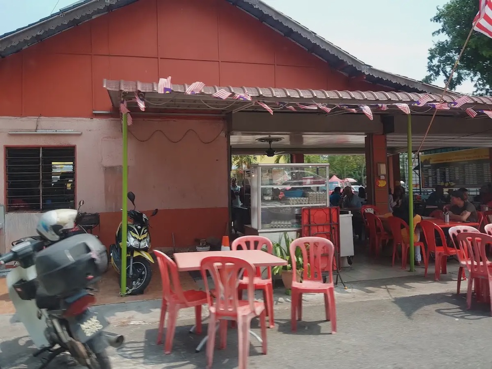Nasi Ayam Taman Anika Jalan Kesidang Melaka kampung stall breakfast