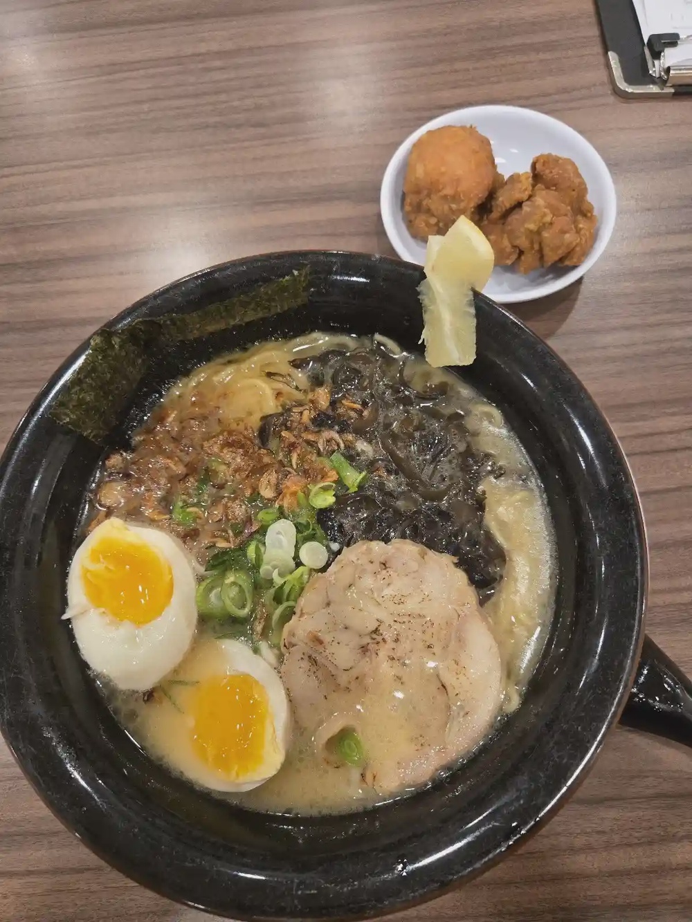 Ramen Seirock-ya Intermark Kuala Lumpur tonkotsu ramen bowl