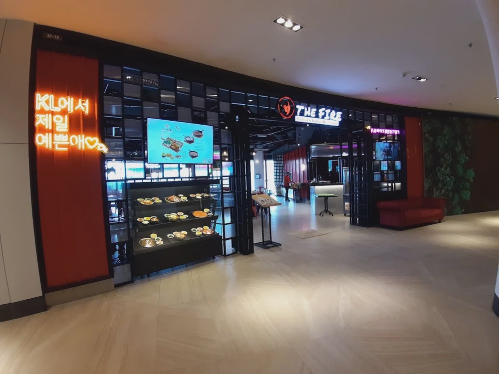The Fire Korean BBQ restaurant IOI Mall Damansara Petaling Jaya Selangor