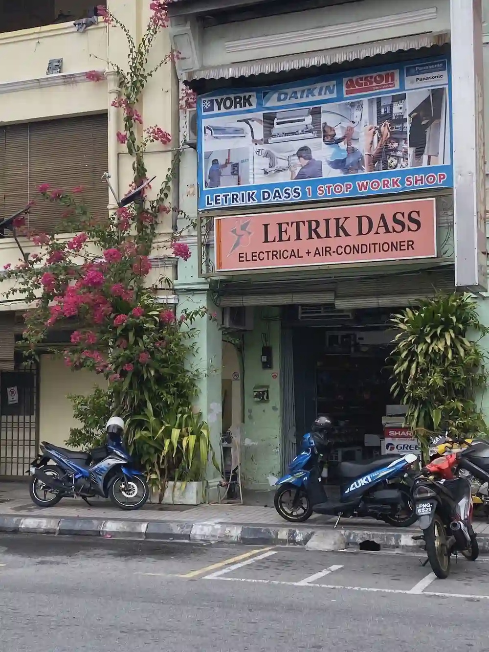 Letrik Dass electrician Beach Street George Town Penang