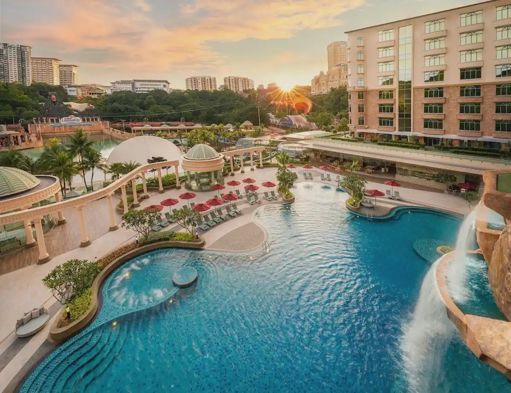 Sunway Resort Hotel Bandar Sunway Selangor lagoon luxury resort