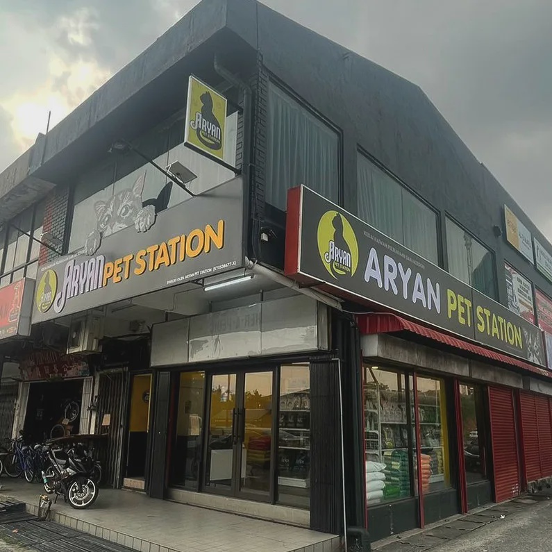 Aryan Pet Station grooming and pet supplies Kampung Baru Pandan Johor Bahru