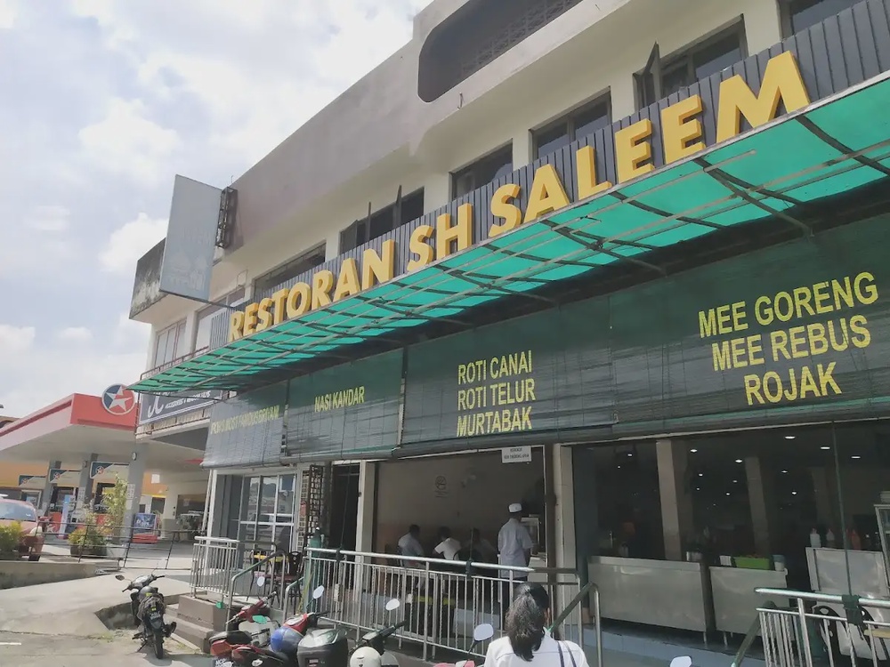 Restoran S. H. Saleem mamak roti canai Jalan Kuala Kangsar Ipoh