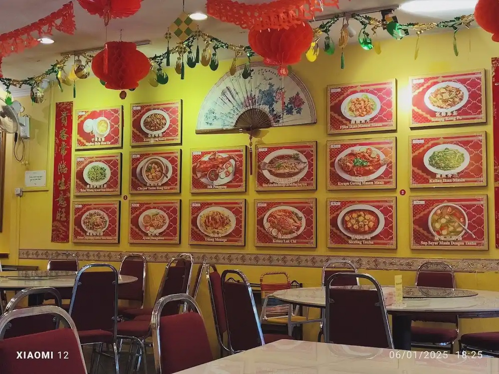 Restoran Hj Sharin Low Greenhill Ipoh halal Chinese Muslim seafood