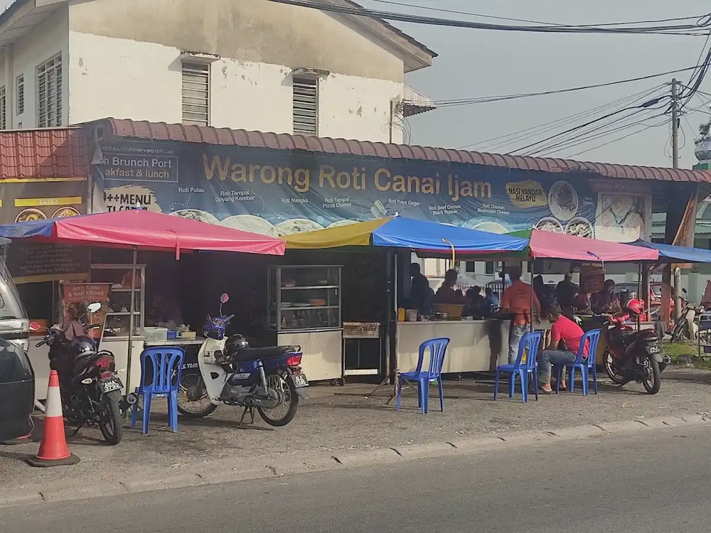 Warung Roti Canai Ijam mamak breakfast Taman Temara Ipoh