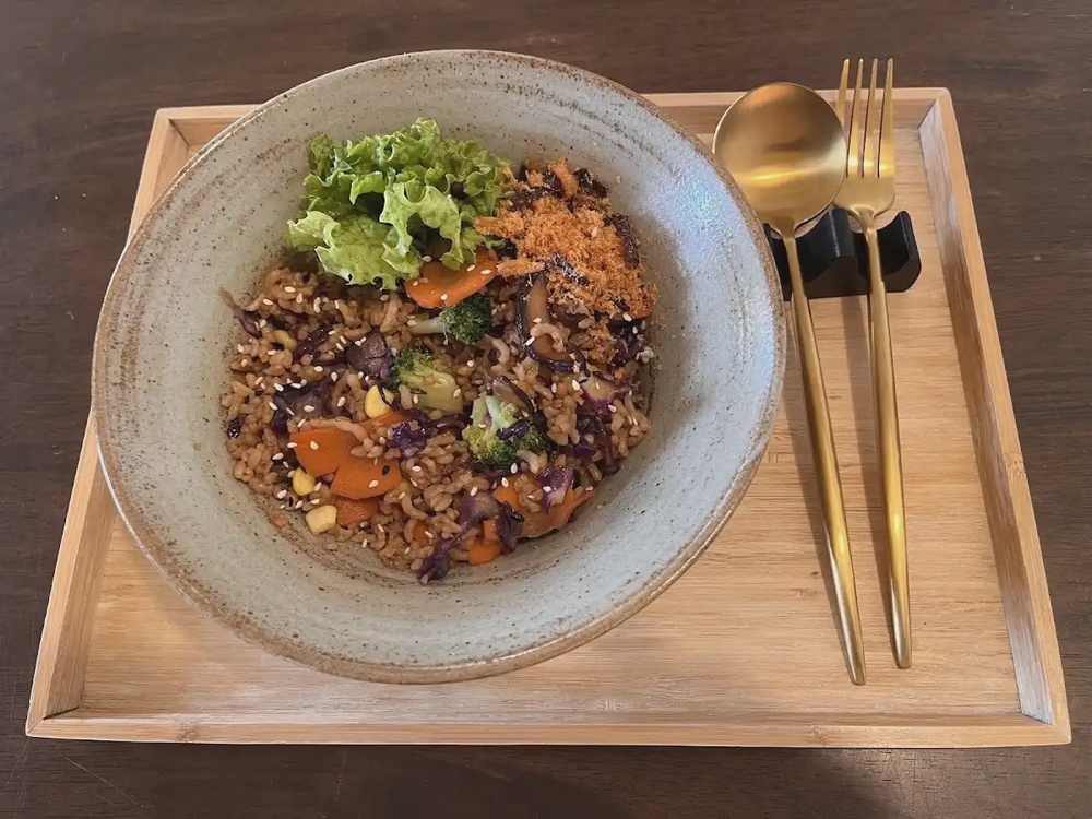 Senmi Vegan Restaurant Air Itam Penang plant-based Chinese food