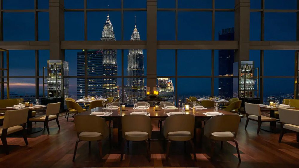 Grand Hyatt Kuala Lumpur skyline dining experience