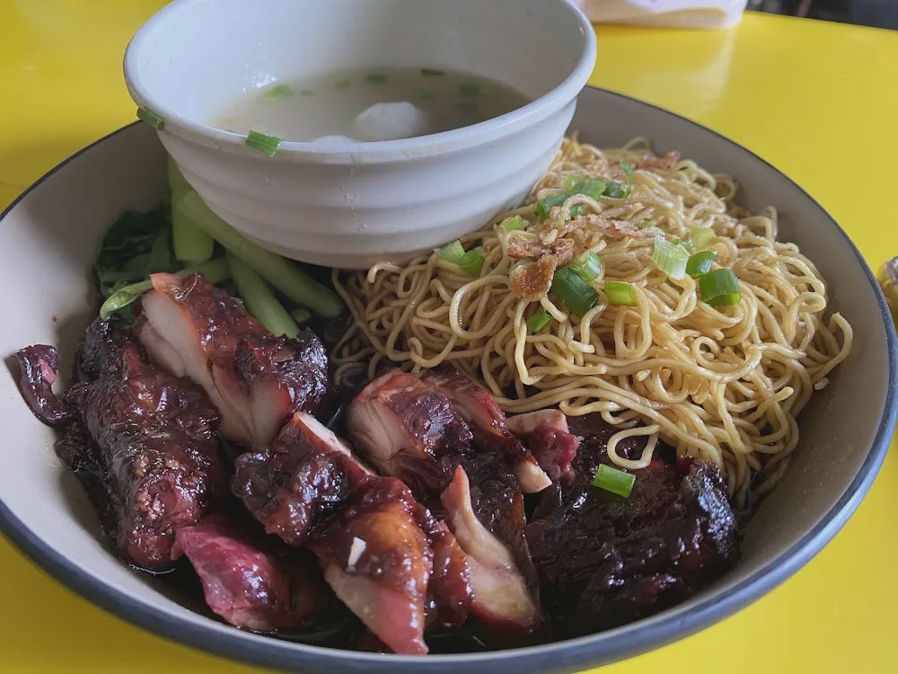 Mee Wantan Sungai Rokam Ipoh morning wantan mee stall