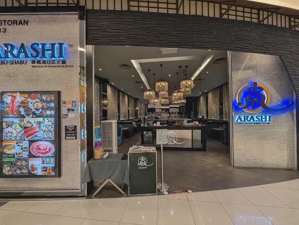 Arashi Shabu-Shabu AEON Tebrau City Johor Bahru Japanese shabu buffet