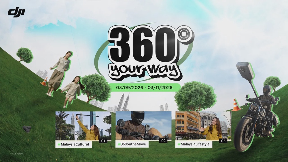 DJI 360 YOUR WAY Creator Challenge Malaysia 2026 featured