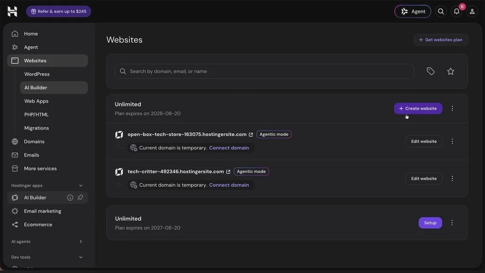Hostinger's AI Builder is literally magic 10