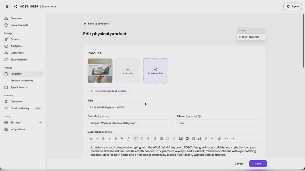 Hostinger's AI Builder is literally magic 27