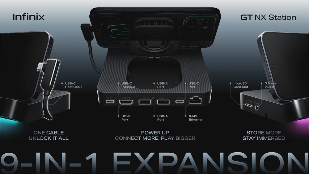 Infinix GT NX Series peripheral mobile gaming 2