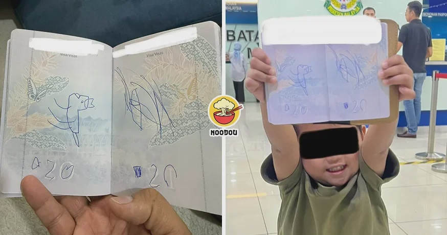 Son Draw Passport Cant Fly Ft