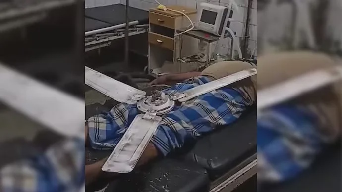 医院病房风扇脱落掉下砸中病患离世2