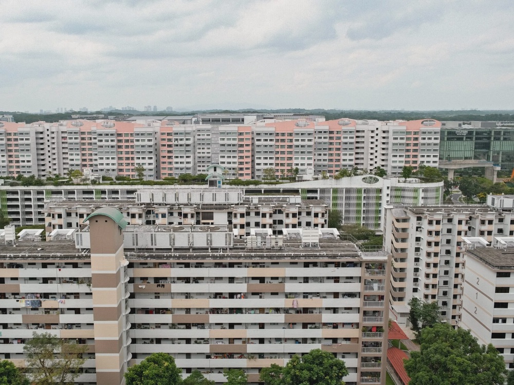 HDB flats at Boon Lay Place