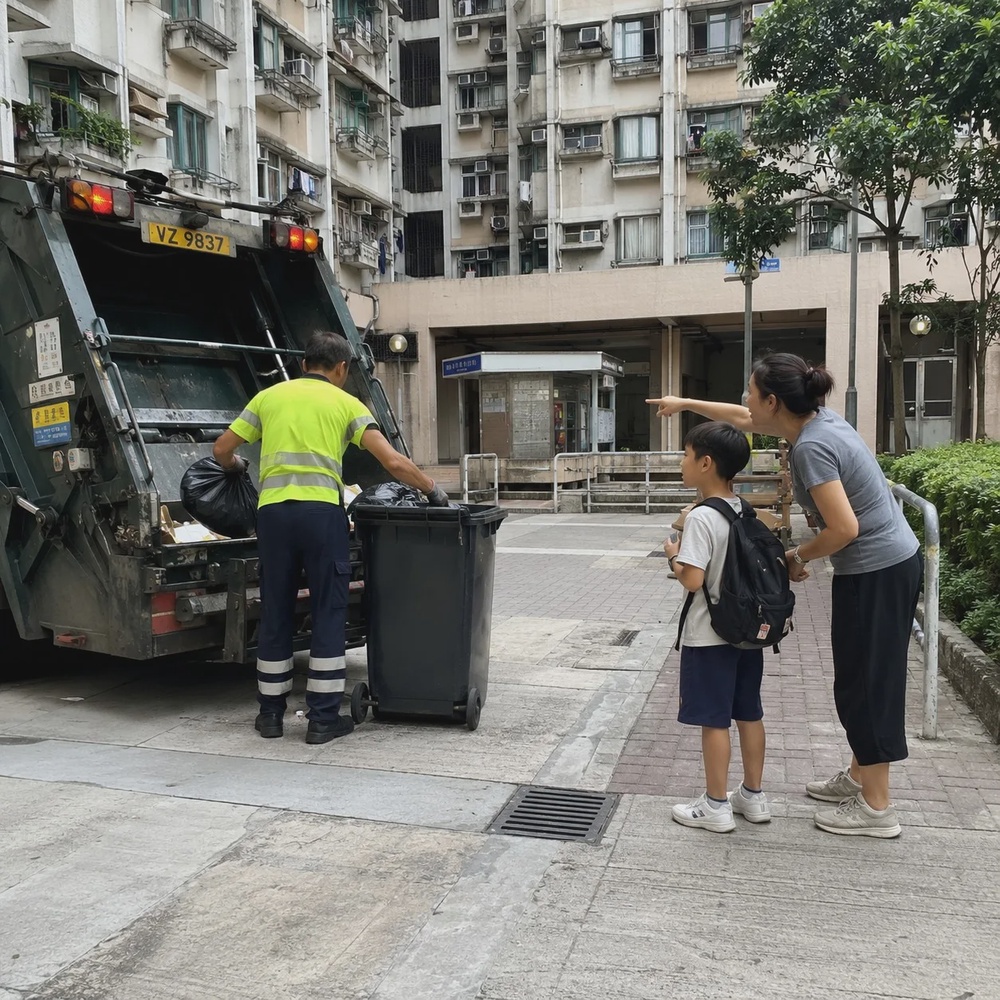 垃圾工人被母亲当反面教材其实有房有跑车