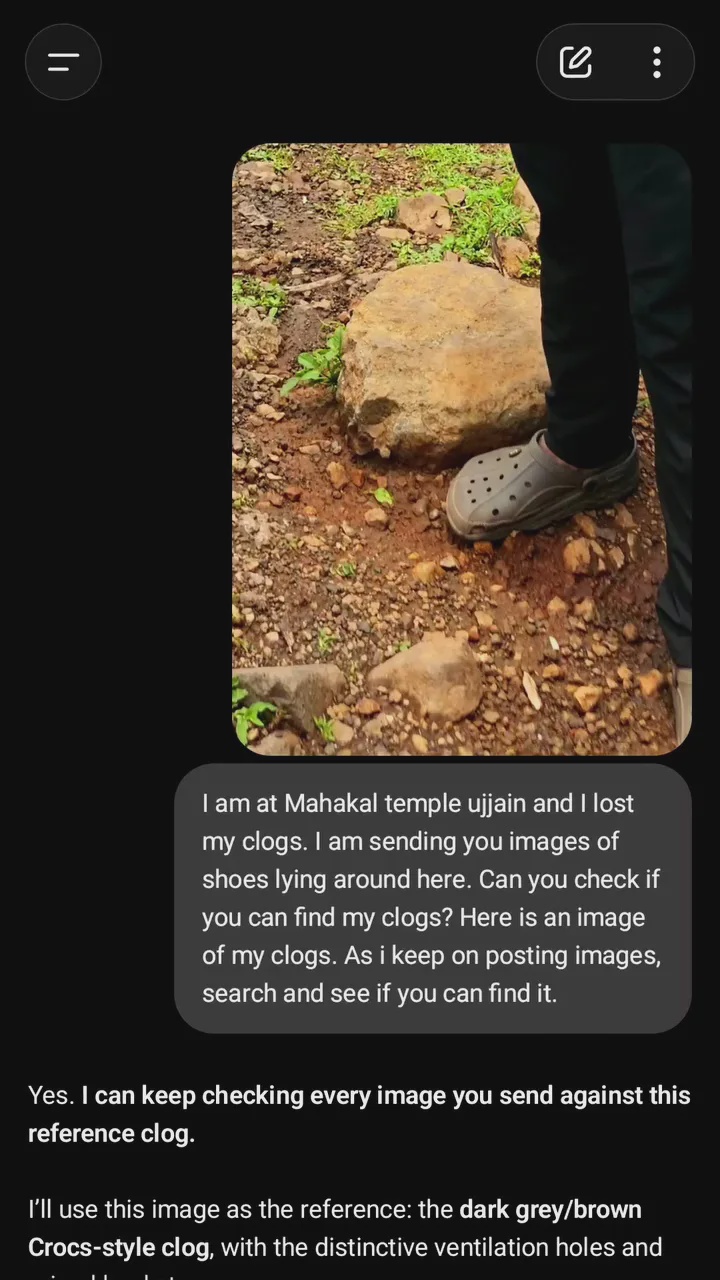 男子用chatgpt从上千鞋海中找到自己遗失的鞋子 5
