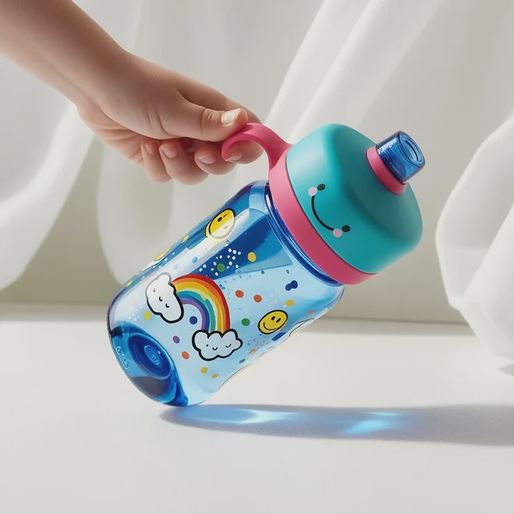 colorful toddler sippy cup with straw 934432 3171