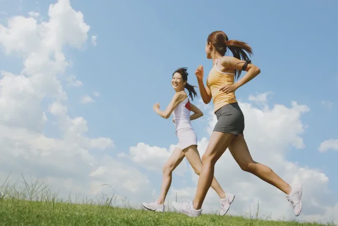 running