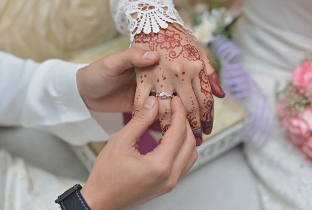 nikah wedding ring 123rf