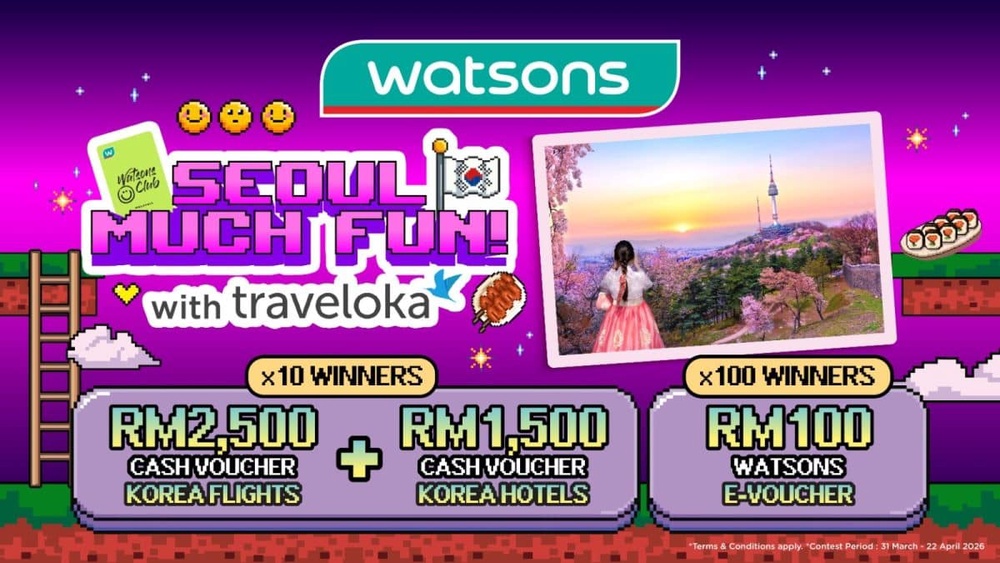 Image from: Raksasa Turun Bukit Bintang Dengan Ganjaran Terbesar, Watsons Cipta Rekod Buat Takeover Bukit Bintang Terbesar
