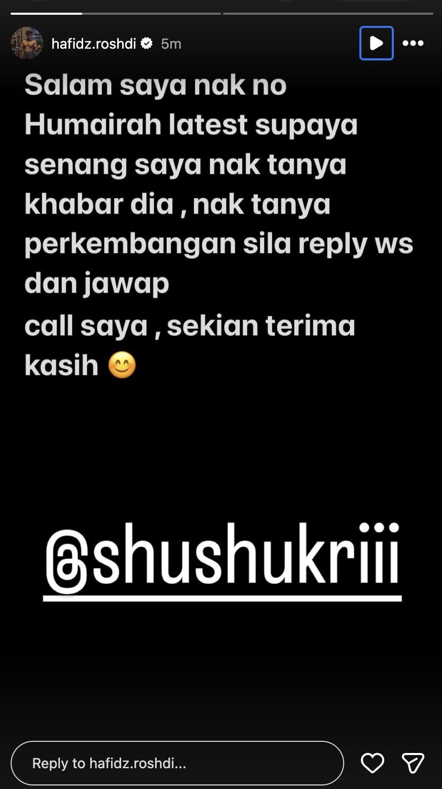 hafidz roshdi