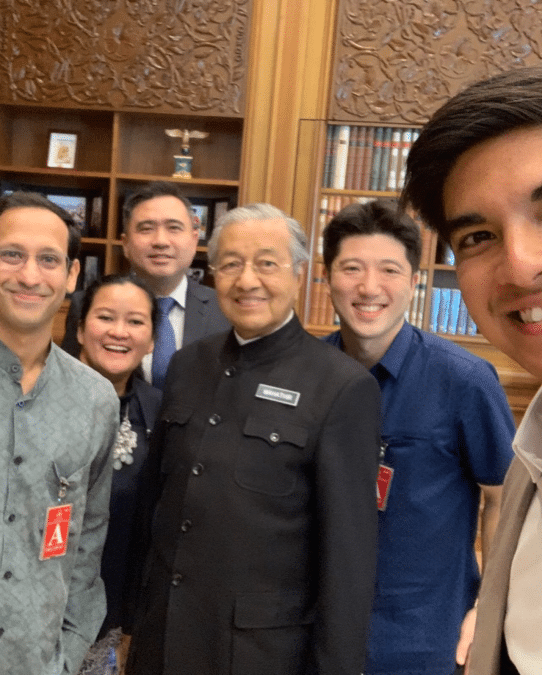 Image from: Syed Saddiq Akui Rasa Bersalah Galak Pengasas Gojek Sertai Politik