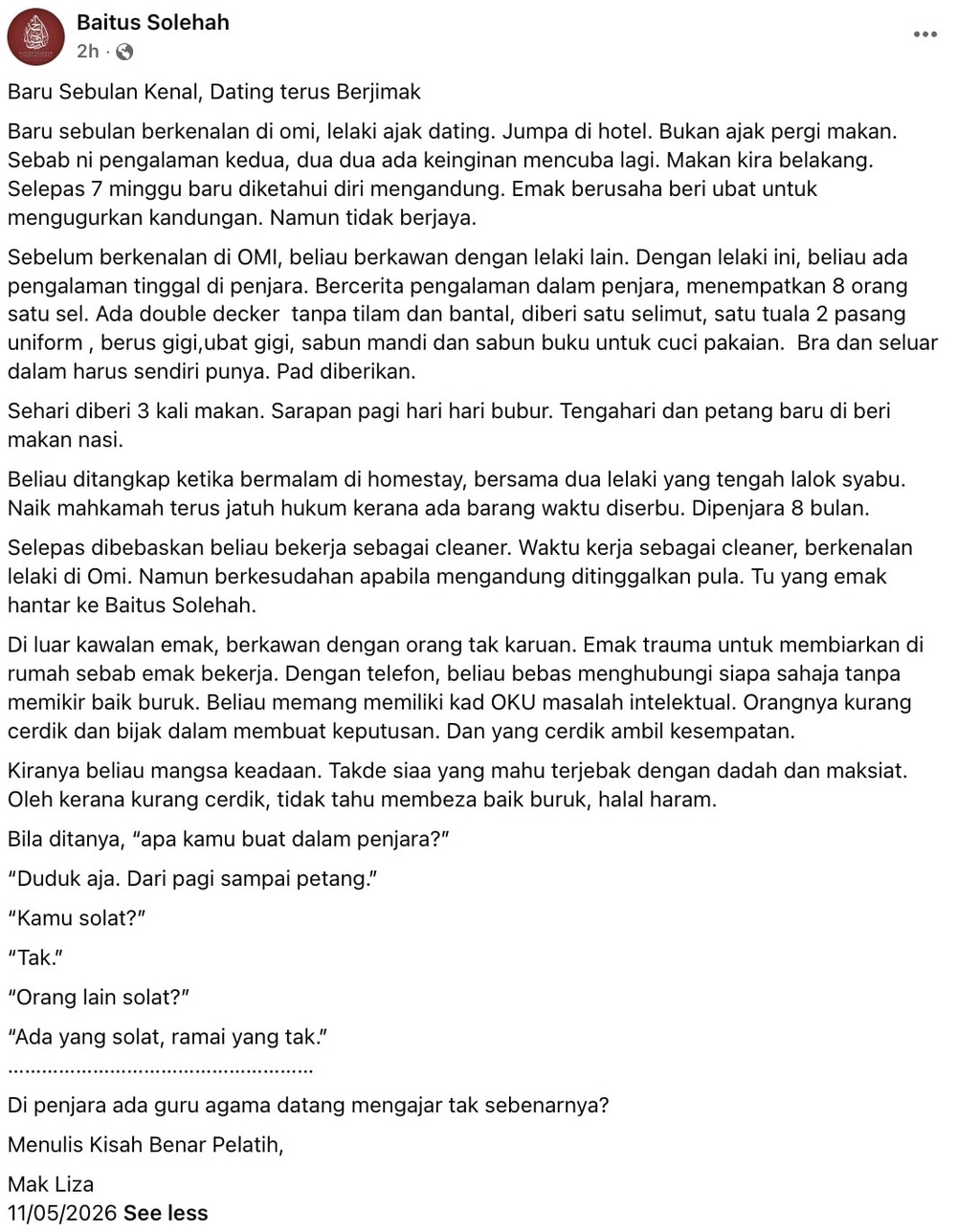 baitus solehah