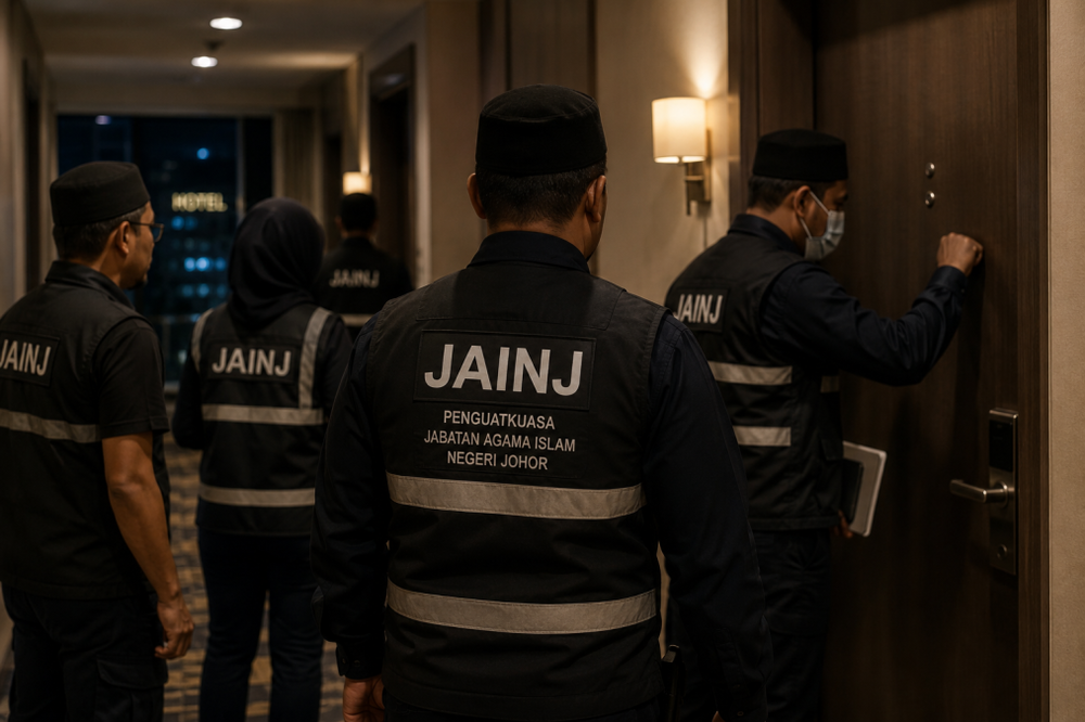 Image from: Suami Orang Ditahan Khalwat Bersama Janda Merayu Tak Mahu Isteri Tahu