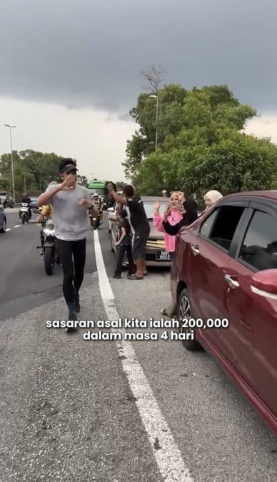 Image from: Dana Syed Saddiq Cecah RM361,848 Dalam Dua Hari