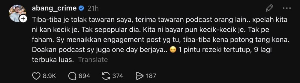 abang crime