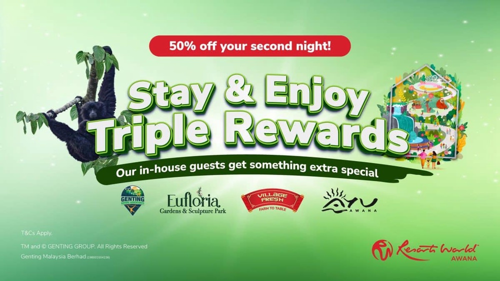 Image from: Tak Tahu Nak Bawa Keluarga Bercuti Ke Mana? Resorts World Genting Sekarang Ada Tawaran Serendah RM38! Jom Pergi!