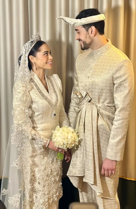 Image from: Kerabat Diraja Pahang, Tengku Puteri Ilyana Alia Bernikah Dengan Pelumba GT Britain