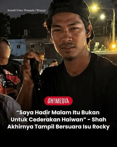 Image from: Shah Dakwa Terima Ugutan Bunuh Selepas Insiden Anjing Rocky
