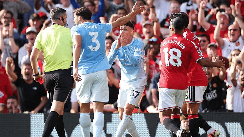 Image from: Haaland Puas City Tumbangkan Manchester United Dengan 10 Pemain