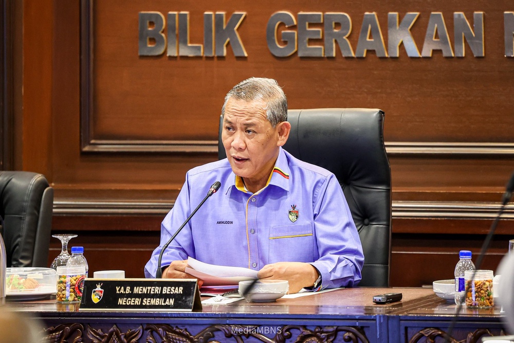 Image from: Aminuddin teruskan tugas MB, pentadbiran N.9 beroperasi sebagai kerajaan ‘minoriti’