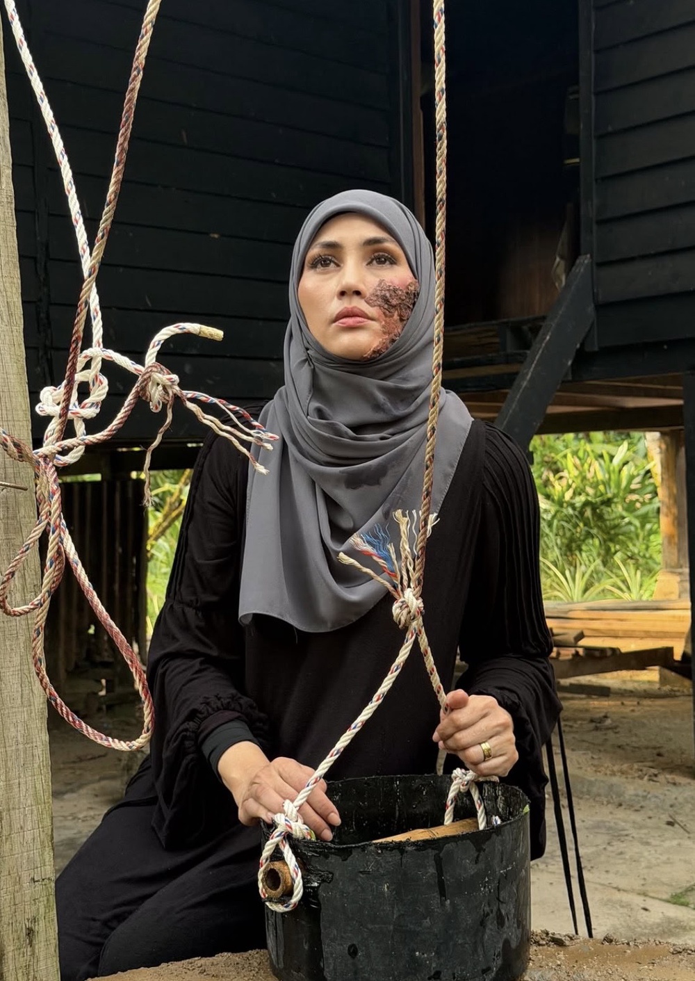 Image from: Fasha Sandha tanggal tudung dalam drama baharu? Enggan ulas, mahu netizen fokus isu semasa dan minyak