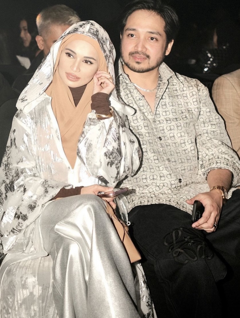 Image from: Adib khalid, Izara Aishah dedah wajah anak, pilih nama Tahara Alima untuk puteri ketiga