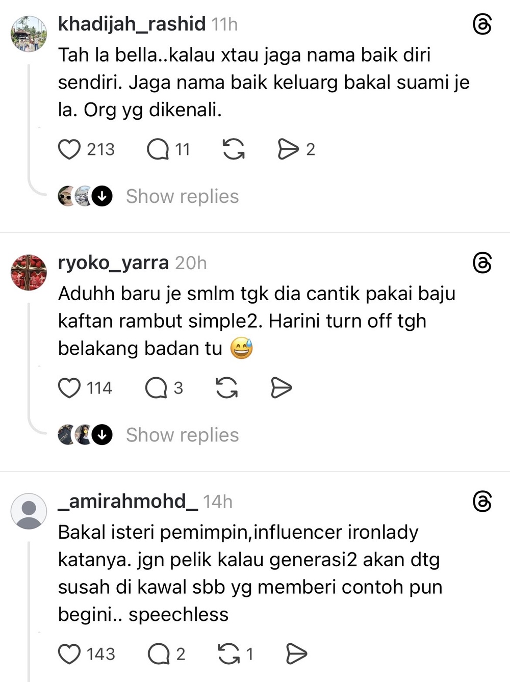 Image from: Pakaian terlalu terdedah, Bella Astillah ditegur netizen – “Turn off tengok belakang badan tu”